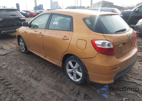 2009 Toyota Corolla Matrix S из США, поврежденный, VIN 2T1KE40E89C023977